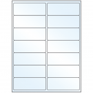 4" x 1.4375"  Sheet Label