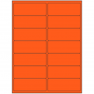 4" x 1.4375"  Sheet Label