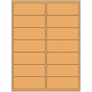 4" x 1.4375"  Sheet Label