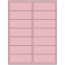 4" x 1.4375"  Sheet Label