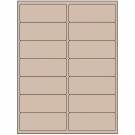 4" x 1.4375"  Sheet Label