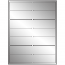 4" x 1.4375"  Sheet Label