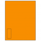 1.125" x 2.6875"  Sheet Label