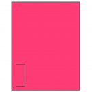 1.125" x 2.6875"  Sheet Label