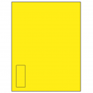 1.125" x 2.6875"  Sheet Label