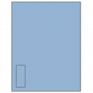 1.125" x 2.6875"  Sheet Label