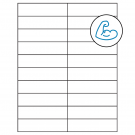 4.25" x 1.1"  Sheet Label