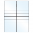 4.25" x 1.1"  Sheet Label