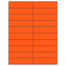 4.25" x 1.1"  Sheet Label