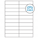 4.25" x 1.1"  Sheet Label