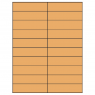 4.25" x 1.1"  Sheet Label