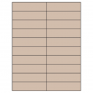 4.25" x 1.1"  Sheet Label