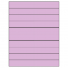 4.25" x 1.1"  Sheet Label