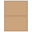 8.375" x 5.375"  Sheet Label