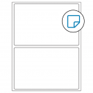 8.375" x 5.375"  Sheet Label