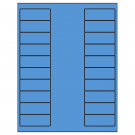 2.625" x 1"  Sheet Label