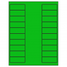 2.625" x 1"  Sheet Label
