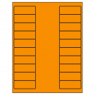 2.625" x 1"  Sheet Label