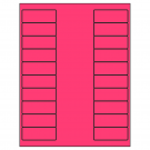 2.625" x 1"  Sheet Label