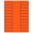 2.625" x 1"  Sheet Label