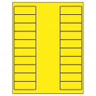 2.625" x 1"  Sheet Label