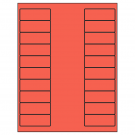2.625" x 1"  Sheet Label