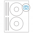 4.625" x 4.625"  Sheet Label