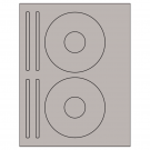 4.625" x 4.625"  Sheet Label