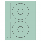 4.625" x 4.625"  Sheet Label