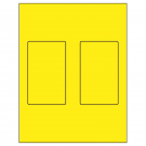 3" x 5"  Sheet Label