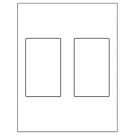 3" x 5"  Sheet Label