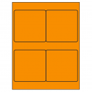 4" x 4"  Sheet Label