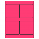 4" x 4"  Sheet Label