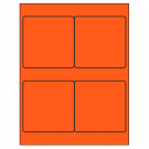 4" x 4"  Sheet Label