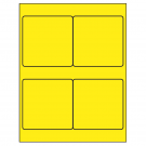 4" x 4"  Sheet Label