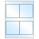 4" x 4"  Sheet Label