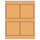 4" x 4"  Sheet Label