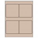 4" x 4"  Sheet Label