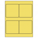 4" x 4"  Sheet Label