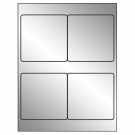 4" x 4"  Sheet Label