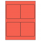 4" x 4"  Sheet Label