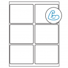 4" x 3.25"  Sheet Label