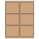 4" x 3.25"  Sheet Label