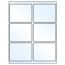 4" x 3.25"  Sheet Label