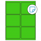 4" x 3.25"  Sheet Label