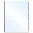 4" x 3.25"  Sheet Label