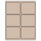 4" x 3.25"  Sheet Label