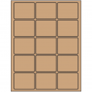 2.5" x 2"  Sheet Label