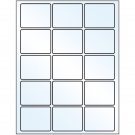 2.5" x 2"  Sheet Label