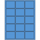 2.5" x 2"  Sheet Label